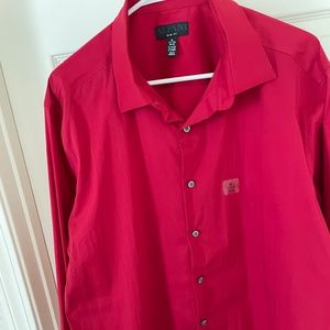 Men's Formal Shirt (Red)
